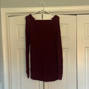 Women's Burgundy Sweater